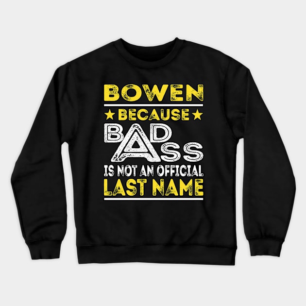 BOWEN Crewneck Sweatshirt by Middy1551